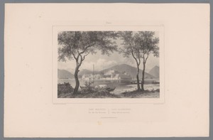 Zicht op de Borromeïsche Eilanden in het Lago Maggiore