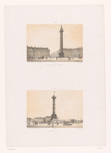 Zicht op de Colonne Vendôme