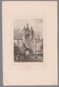 Zicht op de Grosse cloche te Bordeaux