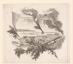 Zicht op de haven van Messina
