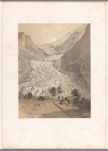 Zicht op de Hoge Grindelwaldgletsjer