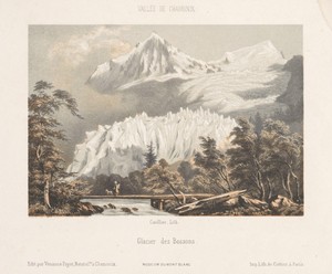 Zicht op de Mont Blanc vanaf de Col des Montets