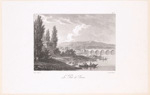 Zicht op de Pont de Sèvres