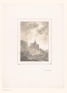Zicht op een kathedraal