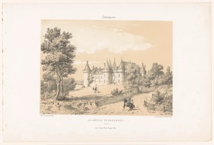 Zicht op het kasteel van Chaumont-sur-Loire