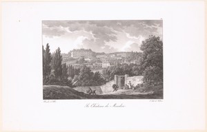 Zicht op het Kasteel van Meudon