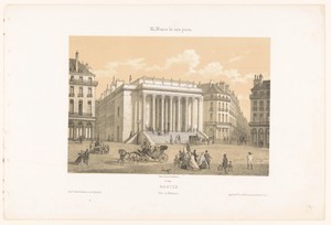 Zicht op het Théâtre Graslin in Nantes
