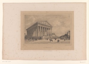 Zicht op La Madeleine