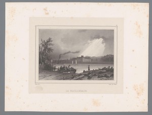 Zicht op La Mailleraye-sur-Seine