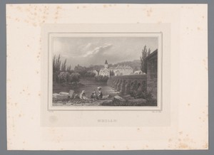 Zicht op Meulan-en-Yvelines
