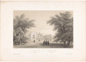 Zicht op St John's College in Cambridge