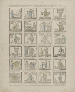 Ziet, kindren! afgebeeld een reeks van Liên, wien handel / In veelerhande slach van waaren, by hun handel [(...)]