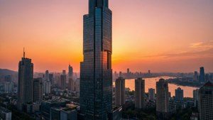 Zifeng Tower Sunset