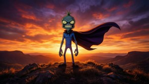 Zim at Sunset