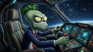 Zim at the Helm