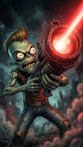 Zim's Laser Blast