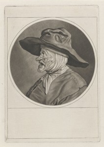 Zingende man met grote hoed (het Gehoor)