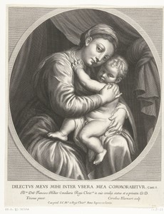Zittende Madonna