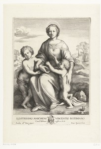 Zittende Madonna