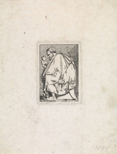 Zittende wijsgeer