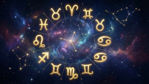 Zodiac Wheel in Space