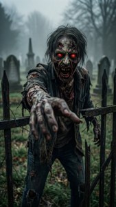 Zombie's Undead Red Eye