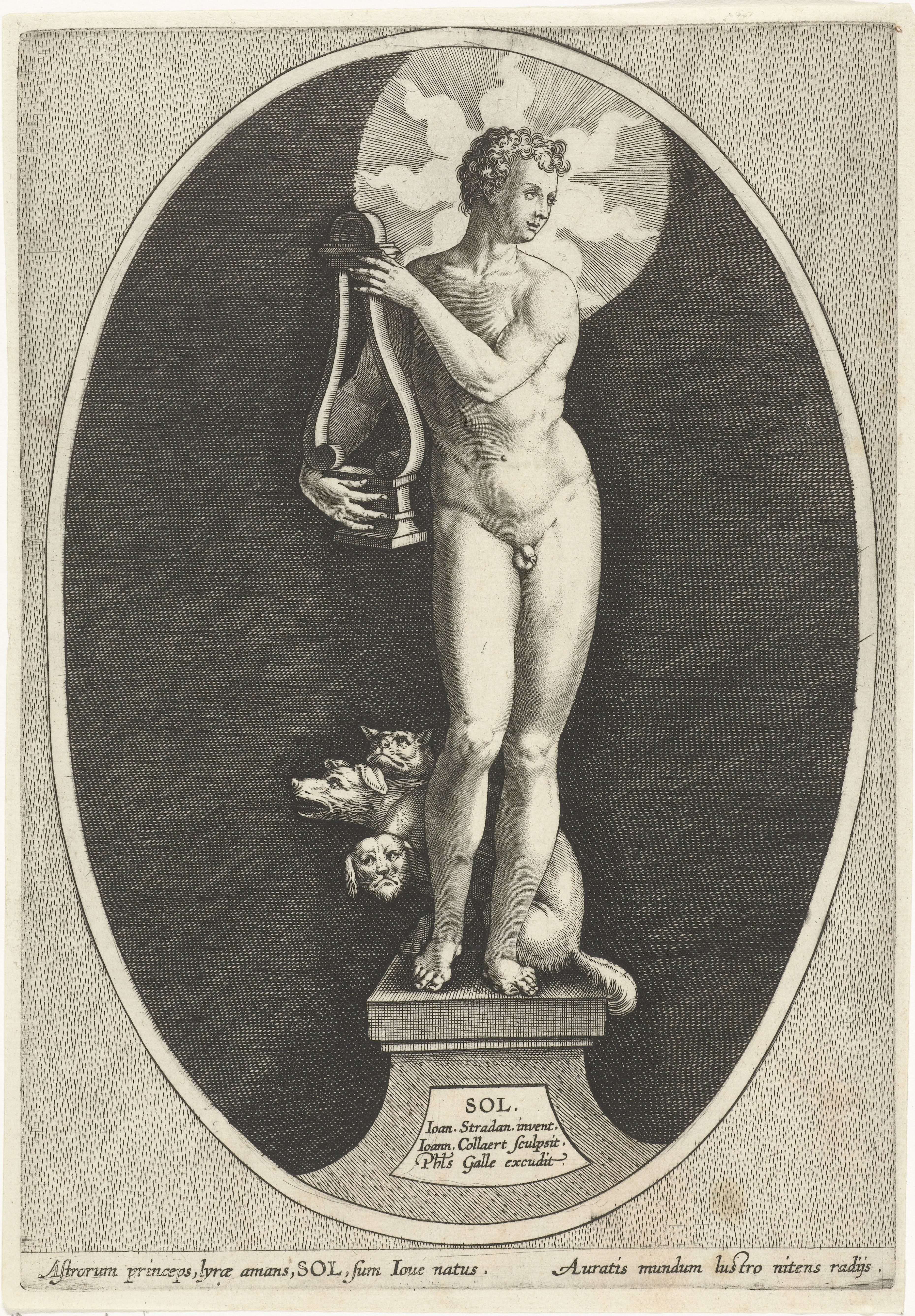 Zon (Sol) by Jan Collaert (II)