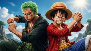 Zoro and Luffy