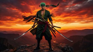 Zoro at Sunset Cliff