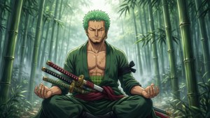 Zoro in Bamboo Forest