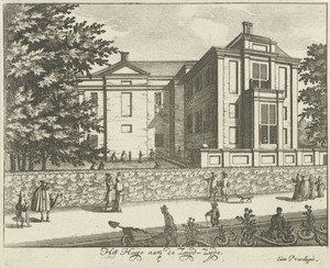 Zuidzijde van Paleis Soestdijk