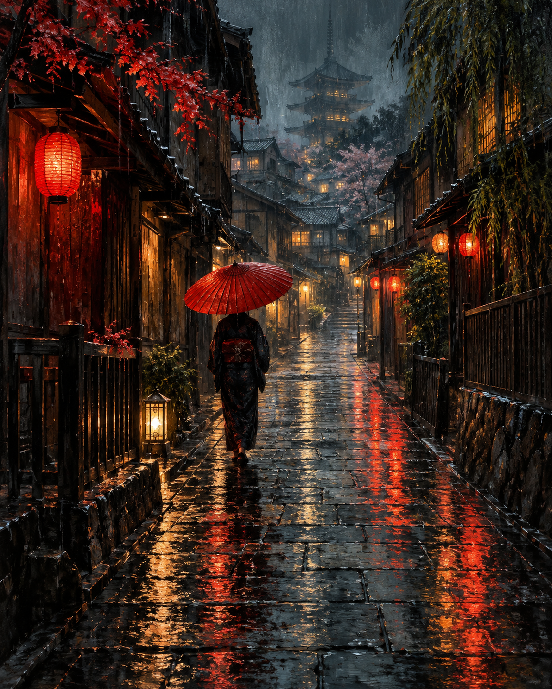 After the Rain city art print